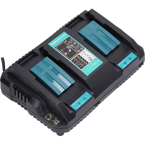 Chargeur de batterie au lithium à double port, intelligent et doté d'une interface USB et d'une prise secteur 100-240 V. (1/5)