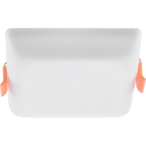 Spot LED encastré carré IP65 7W 4000K blanc Rabalux (1/4)