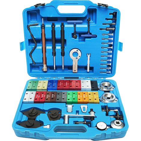 KIT TEMPORIZZAZIONE MOTORE REGOLAZIONE MESSA IN FASE ALBERO A CAMME Kit messa in fase Alfa Romeo, Fiat, Lancia 63 pezzi (1/5)