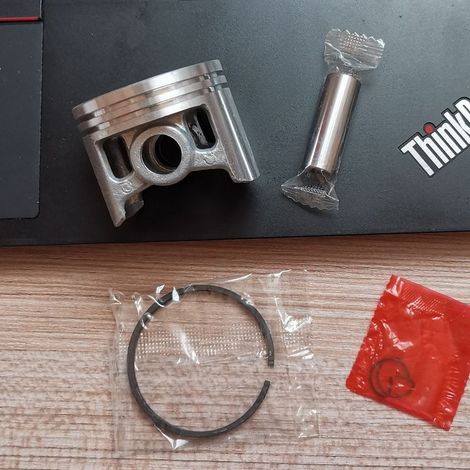 OLEO MAC 962 EFCO 162 (48 mm) Kolben mit Kolbenringen, Kompressionsreparatur, geeignet für OLEO Kettensägen. (1/3)