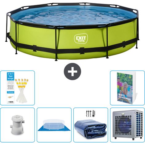 Exit Pool Rund - 360x76 cm - 7-teilig  S278 (1/5)