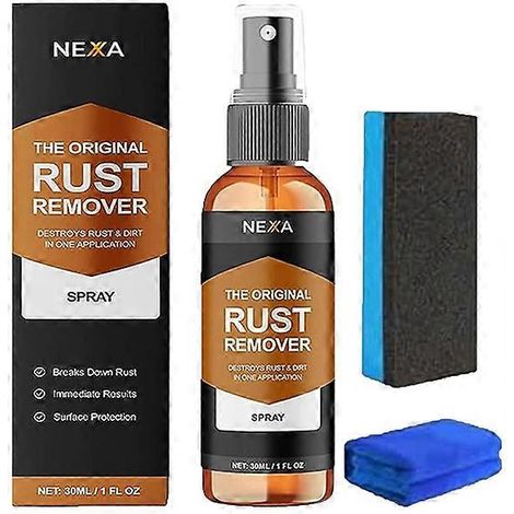 Spray antirouille NEXA – Nettoyant multi-surfaces à action rapide – Élimine la rouille – 50 ml (1/5)