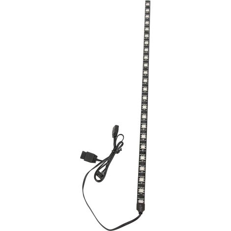 Bande LED magnétique 15,7 pouces ARGB 5V Aura Sync personnalisable pour boîtier PC et décoration de châssis d'ordinateur (1/5)
