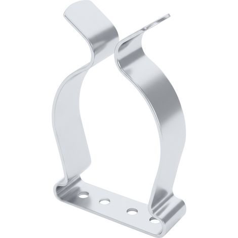 TRU COMPONENTS Pince de retenue de câble CEM Ø trou de fixation 3.2 mm Ø max. des bornes 48 mm Epais (1/4)