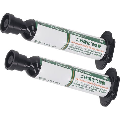 Masque à Souder UV pour Circuits Imprimés, Peinture Isolante Haute Température, Séchage Instantané 2s, Réparation BGA, Blanc Laiteux (1/5)