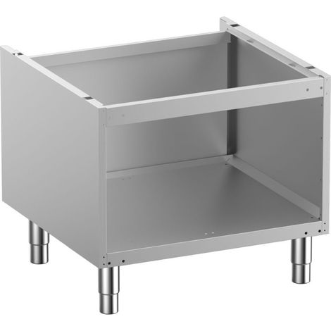 Soubassement ouvert / pieds réglables inox - Diamond