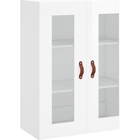 Maison Exclusive - Mobile a Parete Bianco Lucido 69,5x34x90 cm