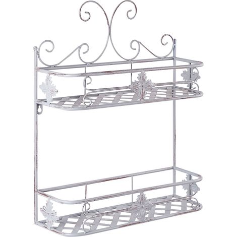 Wall Shelf MARAYES Metal Grey (1/5)