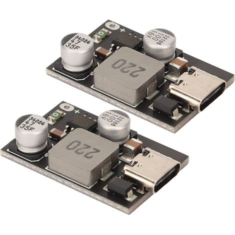 2 Pièces Module de Charge TYPE C QC3.0 PD3.0 pour Huawei SCP FCP, Carte PCB de Recharge Rapide (1/5)
