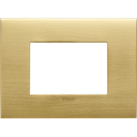 VIMAR - 19953.12.01 Placca fit 3M ottone spazzolato