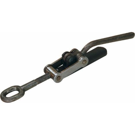 Lem Select – Fermeture réglable œillet rond pour remorque agricole – Longueur 115 + 150 mm – Solution efficace pour sécuriser vos charges