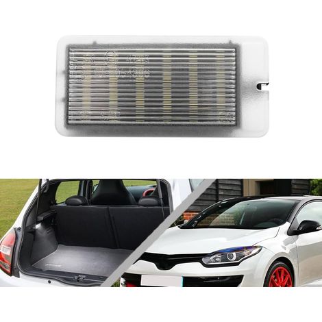LED MODULE for LIGHTING BOOT for Megane II III Twingo II III Scenic II III Kadjar 1x SMD LED Luggage Compartment Lamp Courtesy Cargo Lamp Light III Scenic II III Kadjar SMD Interior Trunk Lighting He (1/5)