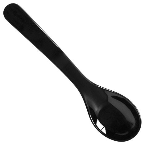 Cuillère à Servir à Salade Noire L 23,5 cm - Emga