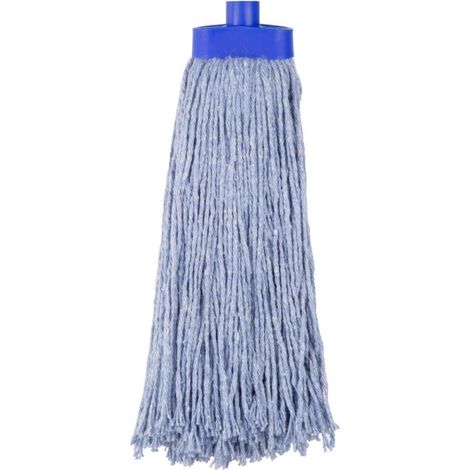 Tête serpillière à franges Kentucky bleue 450g - JANTEX (1/5)