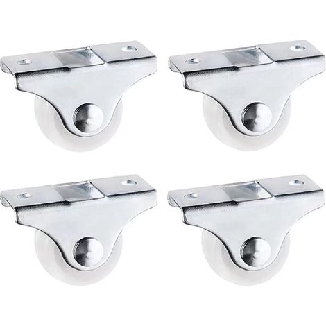 4 Pièces Petite roulettes pour meubles Roulettes directionnelles mini roulettes pour meubles pour Meubles Roulettes(vis non incluses) GROOFOO (1/5)