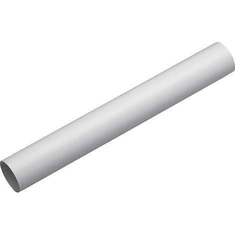 Schutzrohr geschlitzt - für Rohre 18 bis 20 mm - Farbe weiß