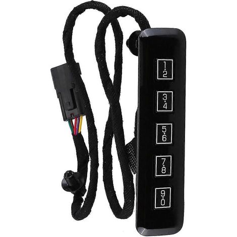 Nouveau clavier de verrouillage sans clé pour F250 F350 FL3Z-14A626-AD FL3Z-14A626-AA FL3Z14A62AB Interrupteur de verrouillage par code (1/5)