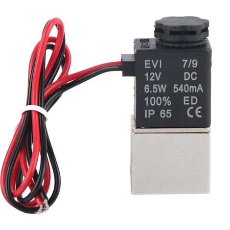 2V025‑06 Électrovanne à 2 voies normalement ouverte, stable électromagnétique (1/5)