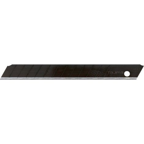 TAJIMA Lame de cutter razar black Distributeur de 10 lames 9 mm