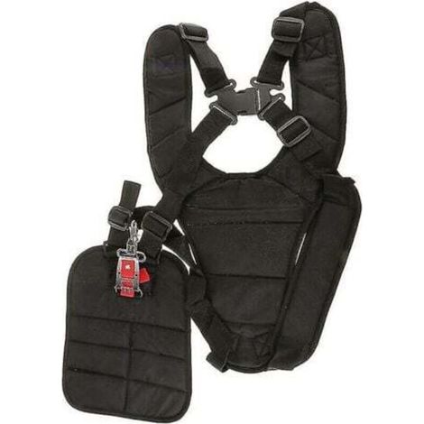 Accessorio per decespugliatore: tracolla doppia compatibile con decespugliatori e tosaerba.
