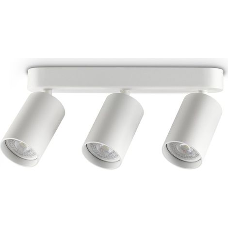 Ideal Lux Applique moderna DYNAMITE 3 luci GU10 bianca metallo (1/3)
