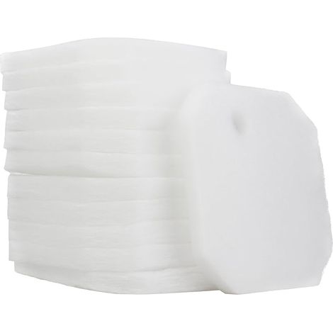 Remplacement Blanc Excellent Filtration Tapis Convient pour Eheim 2616265 Professionnel Pro 2 2226/2326/ 2026/2128 et Expérience 350 (Paquet de 12) (1/4)
