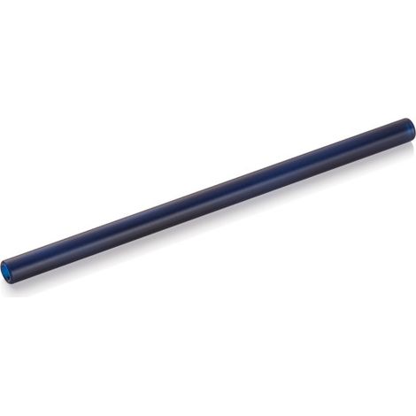 Paille en verre avec brosse 15 cm Ø 8 mm bleu NOCTURN - Was Germany