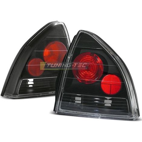 Paire de feux arriere Honda Prelude 92-97 noir-27335960 (1/2)