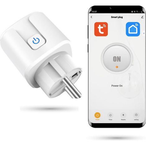 Prise connectée TUYA SMARTLIFE 20A avec Wi-Fi (1/5)