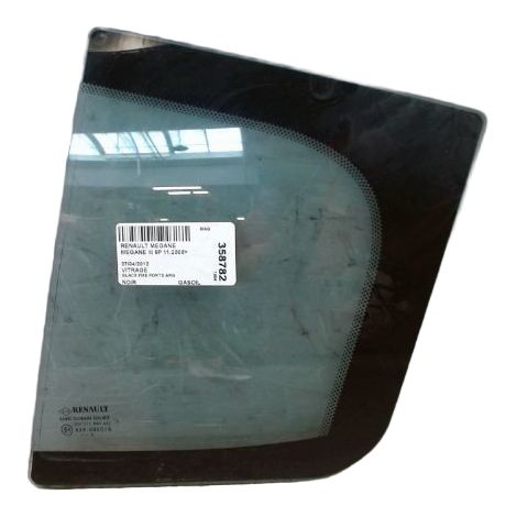 [PRODUIT D'OCCASION] Glace Fixe Porte Arg RENAULT Megane III 2008- ♻️ Ref Oe. 822210006r - Garantie à vie (1/2)