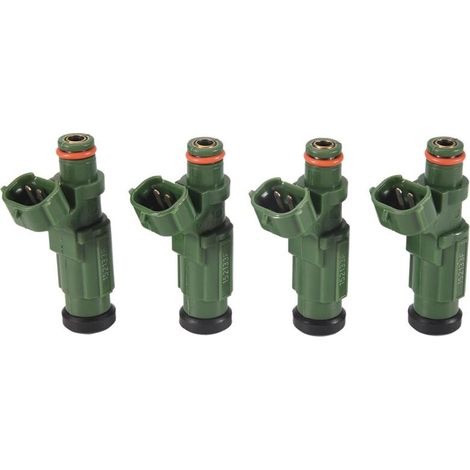 4 piezas 63P-13761-01 63P-13761 Inyector de combustible verde Nueva versión para motor fueraborda F150 4T para MOTORES (1/2)