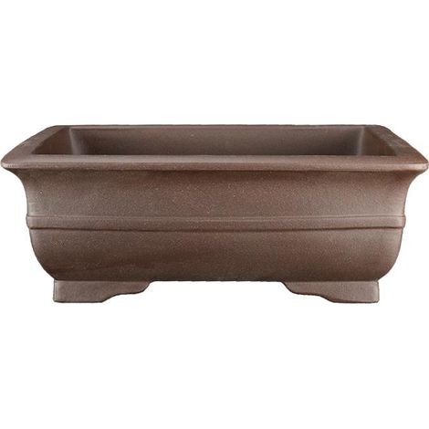 Vaso per bonsai rettangolare in gres 28,5x19,5x9,5 cm - ZM29B