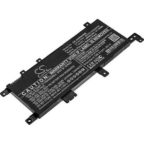 NX - Batterie ordinateur portable compatible Asus 7.6V 4900mAh - ASUS 0B200-0255 (1/3)