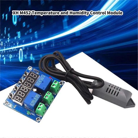 Module thermostat 12 V, thermomètre, hygromètre, carte de contrôle précise (1/4)