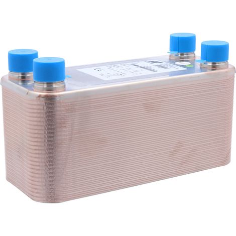 Intercambiador de calor de placas soldadas de paso único LB31-50-1" (conexiones: 4 boquillas) (1/3)