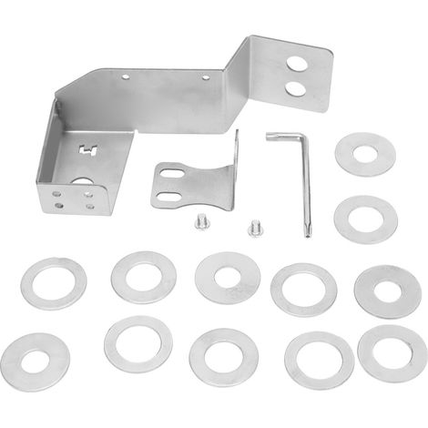 Diebstahlsichere Antennenhalterung aus Edelstahl für Mitsubishi Pajero V73 V93 V97 – Silber