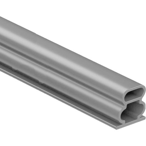 2er-Packung 1 m I-förmige EPDM-Schaumstoff-Türdichtungsleiste, selbstklebend, schalldämmend, wasserdicht, für 7,5–9,5 mm breite Spalten, Grau (1/5)