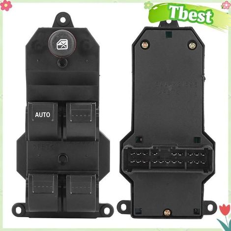 Tbest Commutateur de commande de fenêtre 35750 SAE P03 Bouton de Commutation de Commande de Fenêtre Gauche moto leve-moto (1/5)