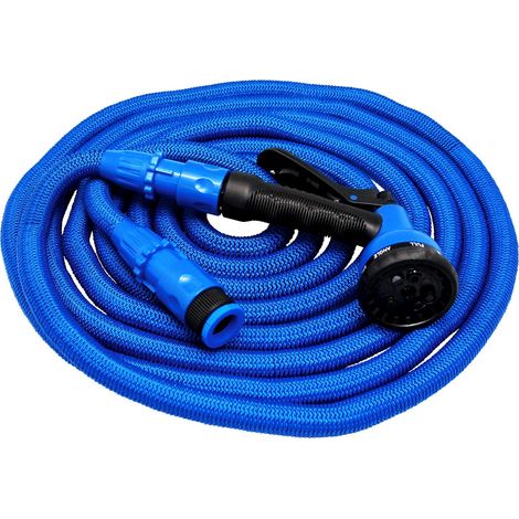 Tuyau Extensible à Pression d'Eau, Bleu, 22,5 Mètres (1/5)