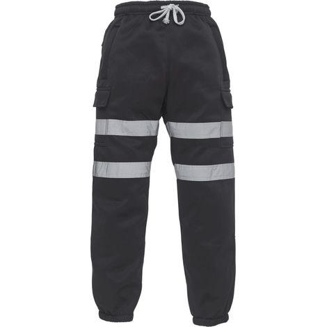 Pantalon de jogging haute visibilité Yoko CARGO Noir M