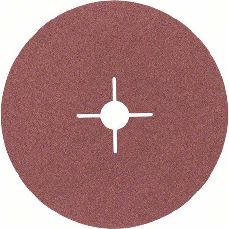 Bosch 50x Fiberschleifscheibe Expert for Metal Korund 180 mm 22 mm 120 - 2608605489 (1/4)