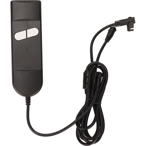 mando a distancia con 2 botones, ABS resistente, para sillón elevador eléctrico y sofá cama. (1/5)