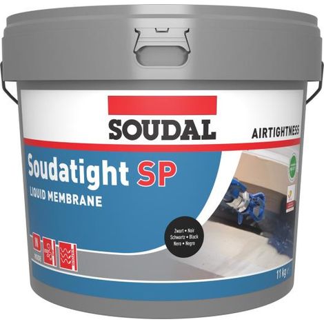 Soudal Flüssigmembran Soudatight SP 11kg schwarz 145787