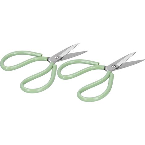 2pcs Sewing Scissors Heavy Duty Kitchen Cooking Shears for Home Office Industry (1/5)