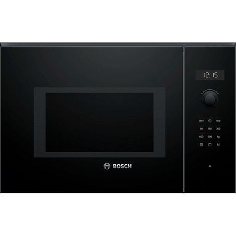 Microondas Integrable 900W 1200W 25L BOSCH BEL554MB0 sin marco