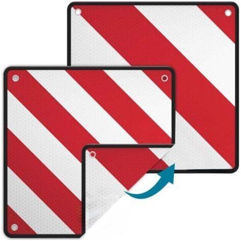 Réflecteur de vélo 2 en 1 pour le marquage des porte-vélos homologués pour camping-cars (1/4)