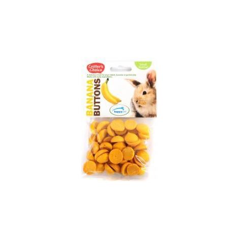 Critters Choice Banana Buttons - 40g - 264160