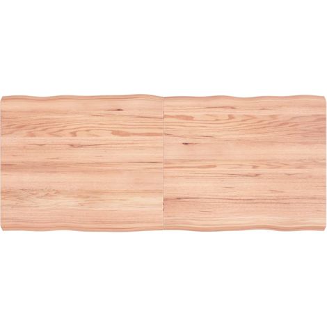 Dessus de table,Plateau de table,Plan de travail bois chêne massif traité bordure assortie CIV454817 (1/5)