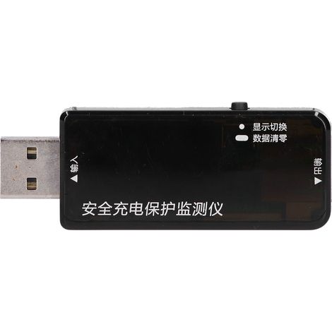 Testeur USB basse consommation, affichage double face, voltmètre enfichable pour données de temporisation du courant (1/5)