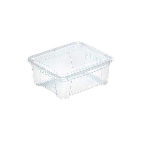 CONTENITORE TRASPARENTE CON COPERCHIO1,9L (1/2)